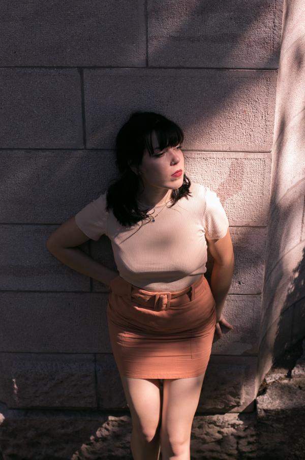 Ladies Skirt – Apricot - Flow Fashion 