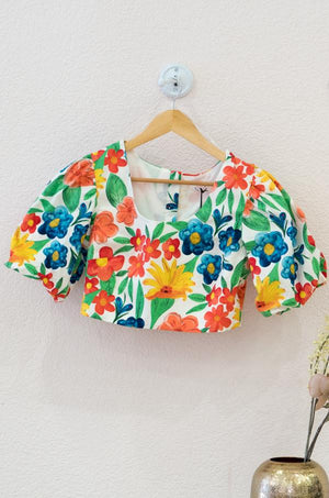 
                  
                    Load the image in the gallery,Ladies Top - Bright Floral
                  
                
