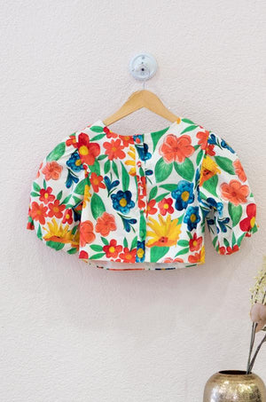 
                  
                    Load the image in the gallery,Ladies Top - Bright Floral
                  
                